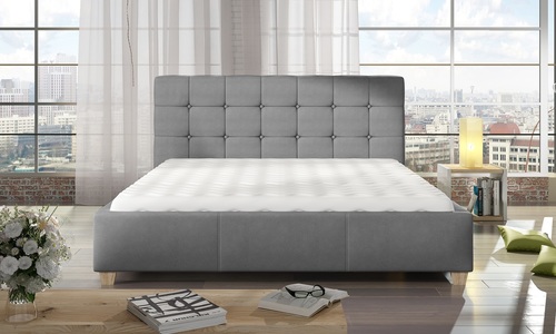 sypialnia w stylu industrialnym w łagodniejszym wydaniu soft-loft